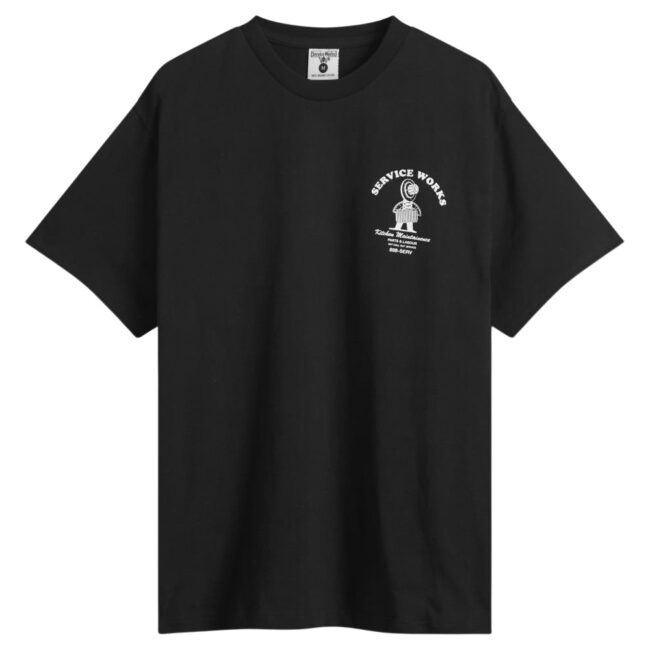 Service Works Maintenance Tee - Black
