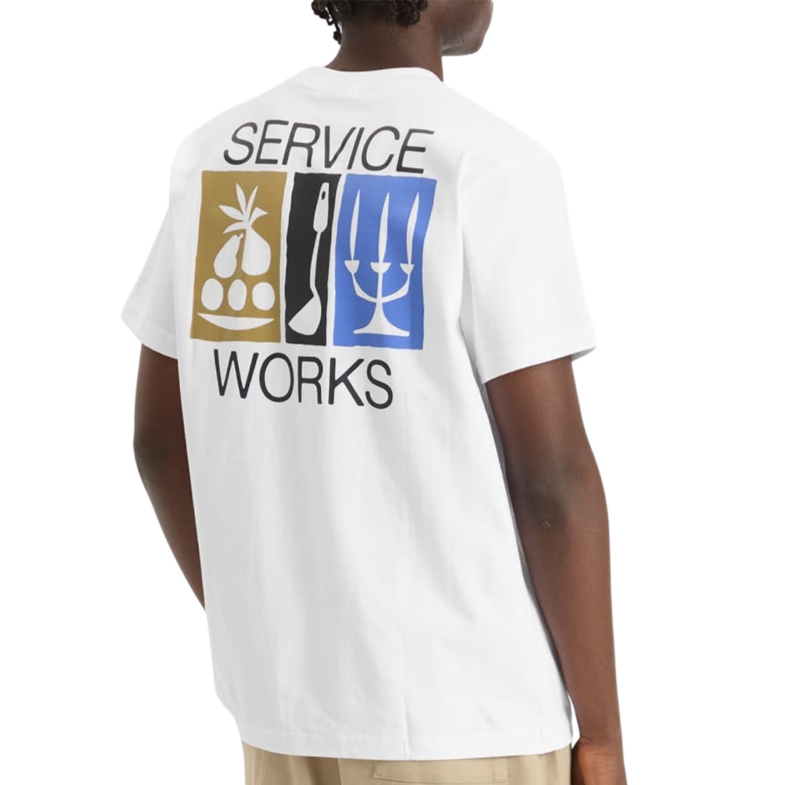 Service Works Nourish Pocket Tee - White
