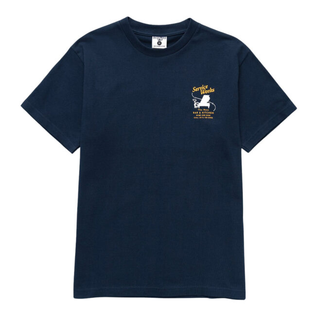 Service Works Bar + Kitchen Tee - Navy