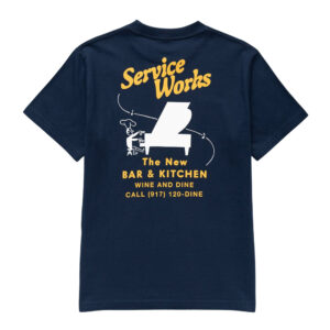 Service Works Bar + Kitchen Tee - Navy