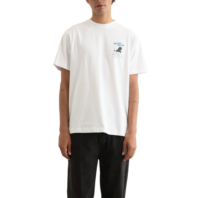 Service Works Bar + Kitchen Tee - White