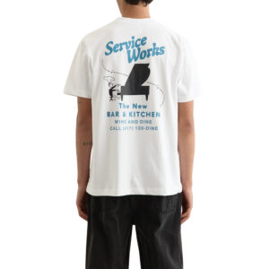 Service Works Bar + Kitchen Tee - White