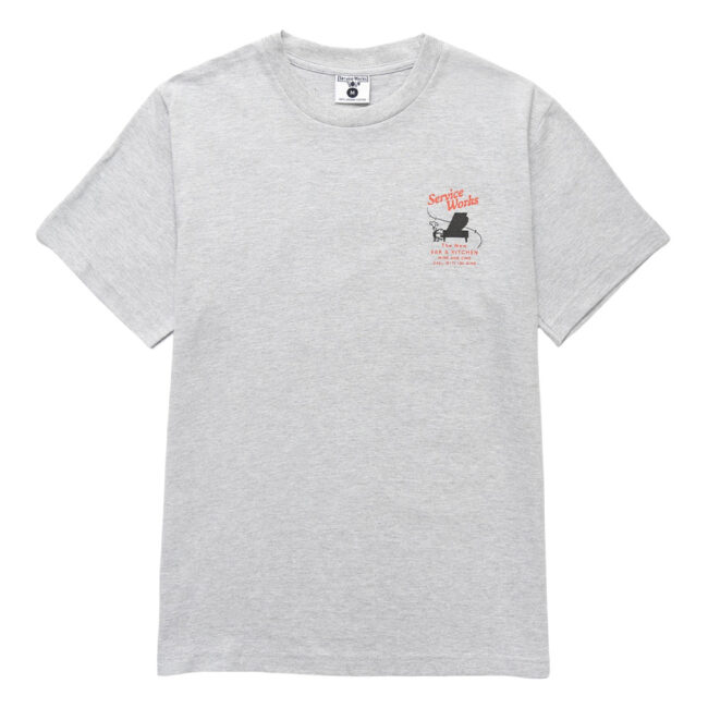 Service Works Bar + Kitchen Tee - Heather Grey
