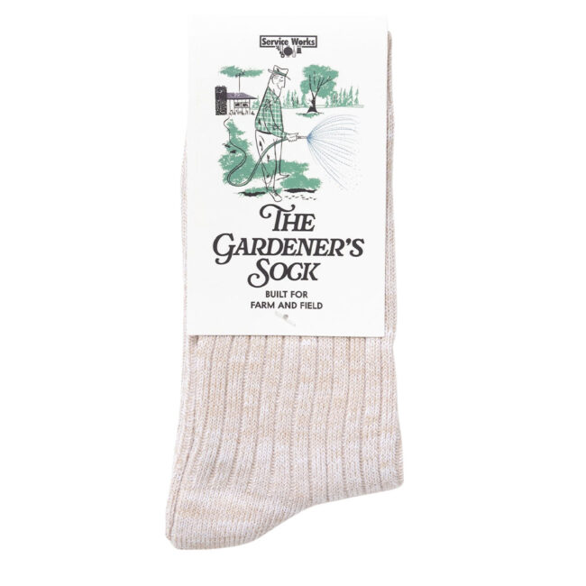 Service Works The Gardeners Sock - Beige