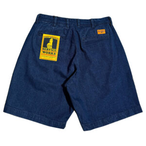 Service Works Denim Part Timer Shorts - Dark Wash
