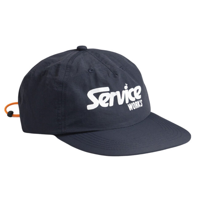 Service Works Nylon Drivers Cap - Black
