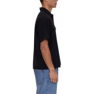 Thrills Appreciation Short Sleeve Work Shirt - Black