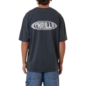Thrills Shadowless Oversize Fit Tee - Ebony