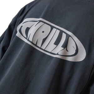 Thrills Shadowless Oversize Fit Tee - Ebony