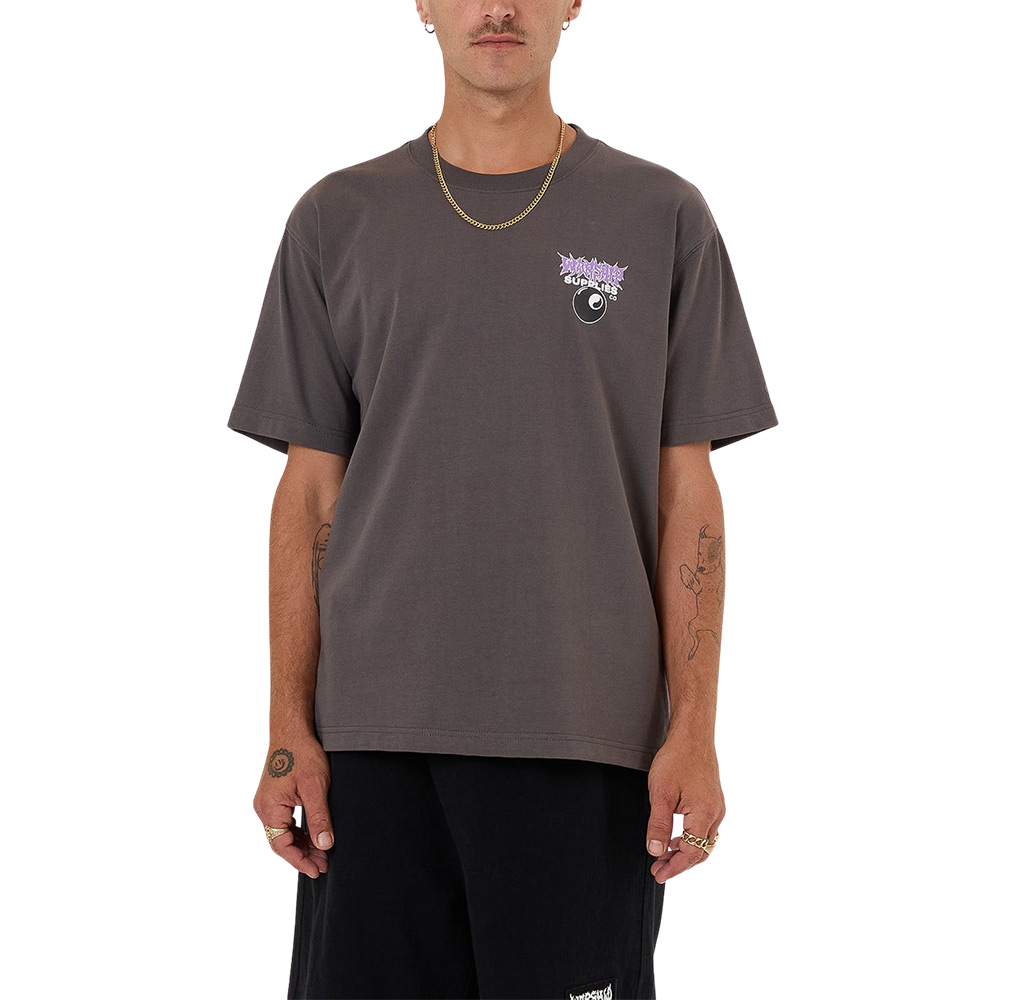Worship Supplies Long Time Tee - Worn Black