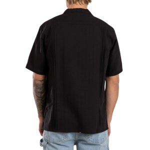 Thrills Pit Stop Bowling Shirt -  Black