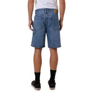 Thrills Slacker Denim Short - Stoned Blues