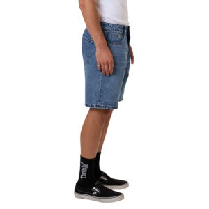 Thrills Slacker Denim Short - Stoned Blues