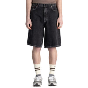 Stan Ray Wide 5 Short - Stonewashed Black Denim