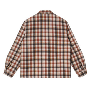Stan Ray Zip Shirt - Tan Plaid