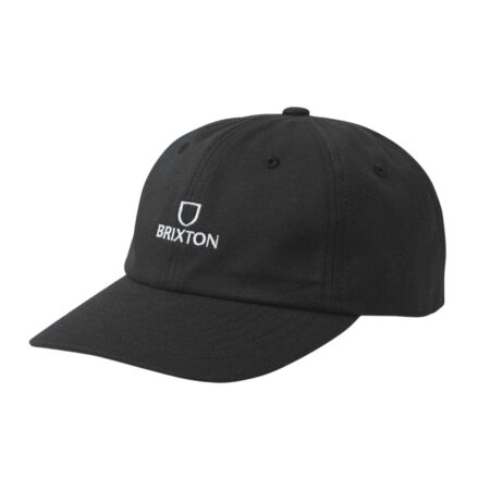 Brixton Alpha NP LP Cap - Black/White Rinse