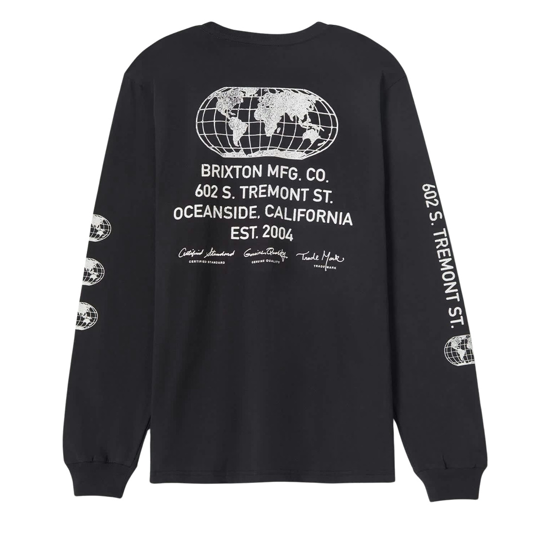 Brixton Union LS Standard Tee - Black