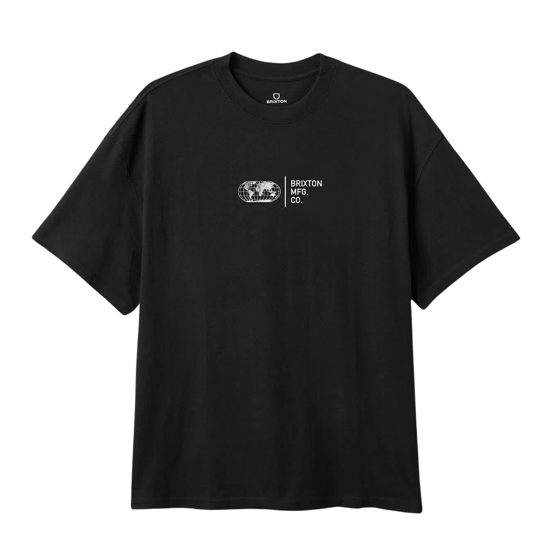 Brixton Union HW Relaxed Tee - Black Classic Wash