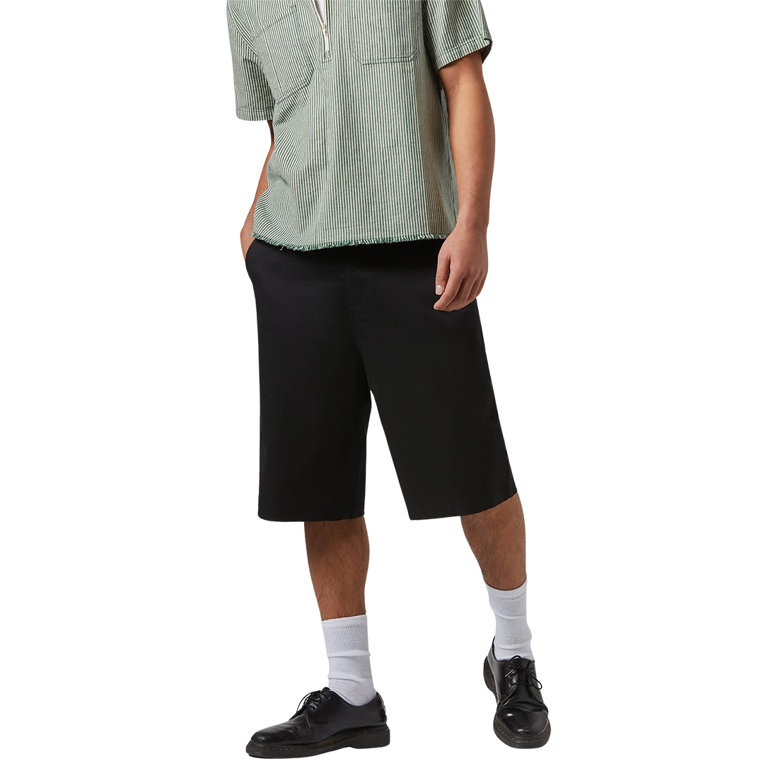 Brixton Choice Chino Baggy Short - Black