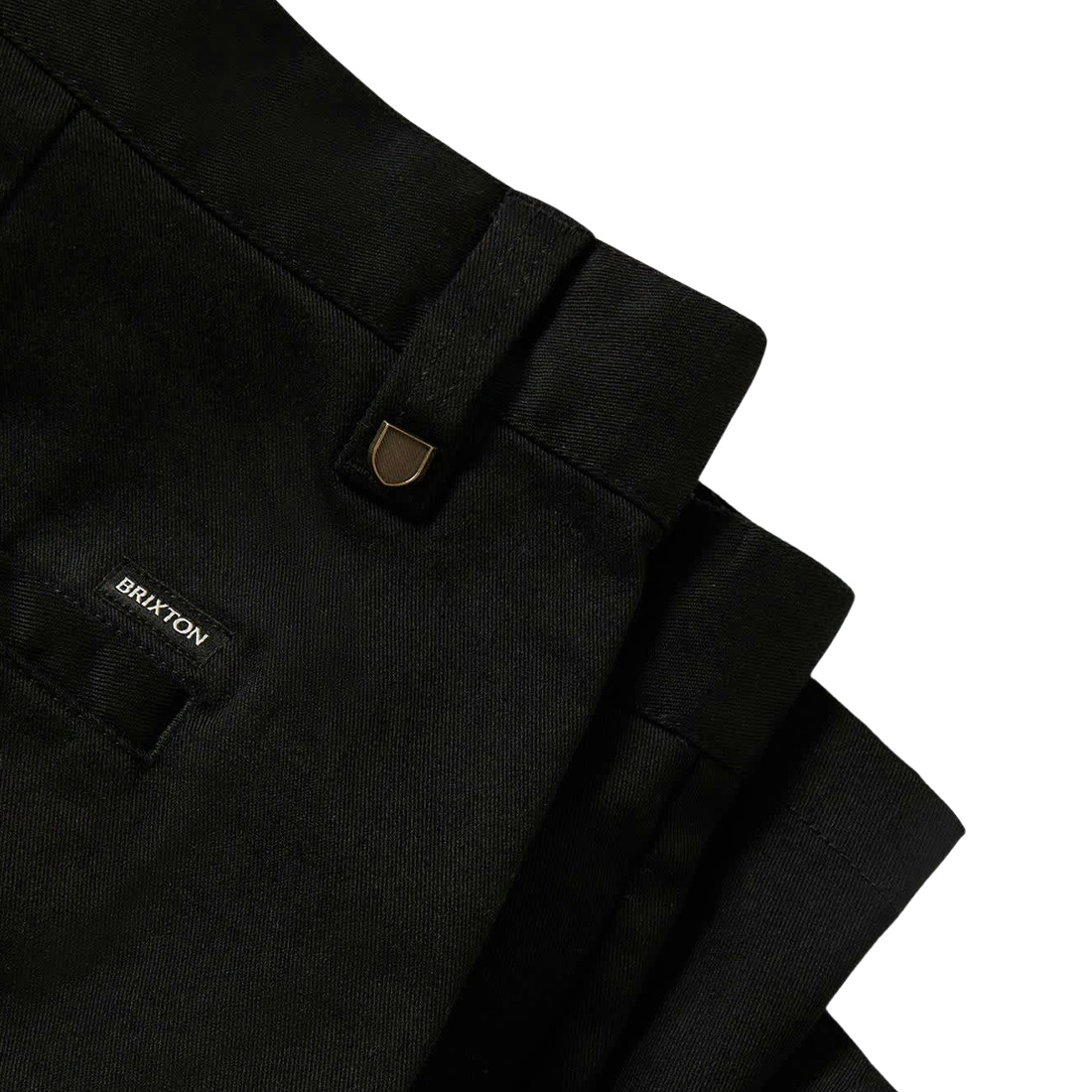 Brixton Choice Chino Baggy Short - Black