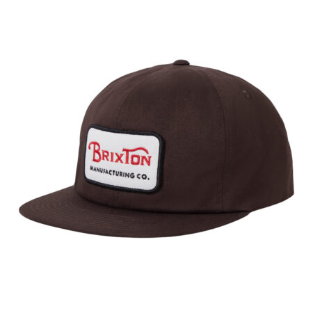 Brixton Grade HP Snapback Cap - Pinecone Brown