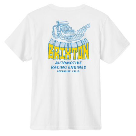 Brixton Horsepower S/S STT - White