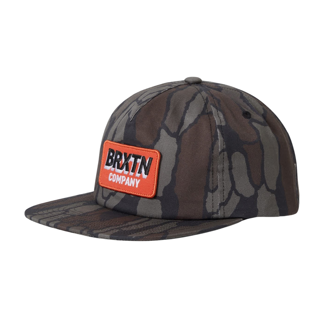 Brixton Payment MP Snapback Cap - Bark Camo