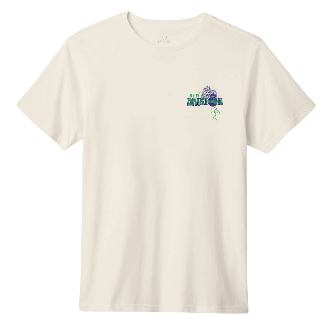 Brixton Maddox SS Standard Tee - Cream