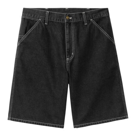 Carhartt Landon Short - Black Stone Washed