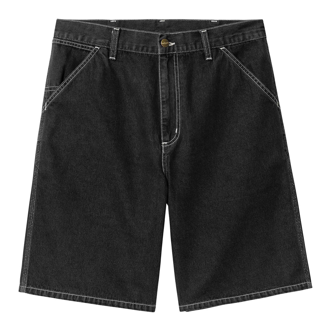 Carhartt Landon Short - Black Stone Washed