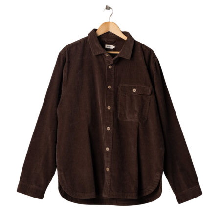 McTavish Classic Cord Shirt - Brown
