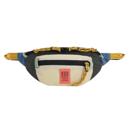 TOPO Designs Mountain Waist Pack - Stone Blue/Bone White