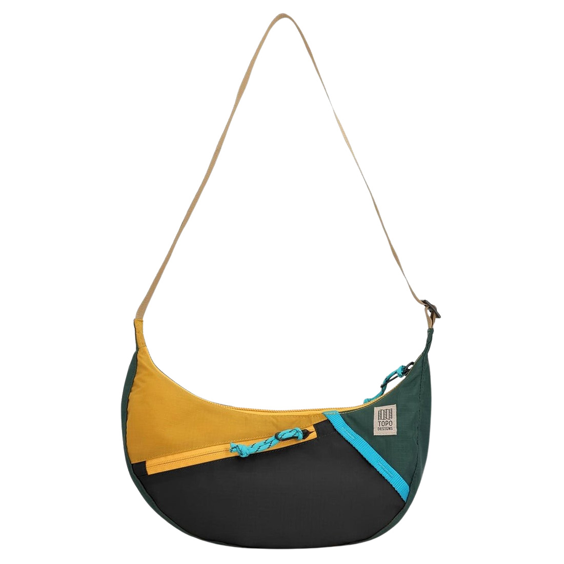 TOPO Designs Moonlight Crossbody Bag - Mustard/Forest