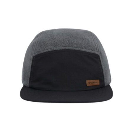 TOPO Designs Full Dome Fleece Cap - Asphalt/Black