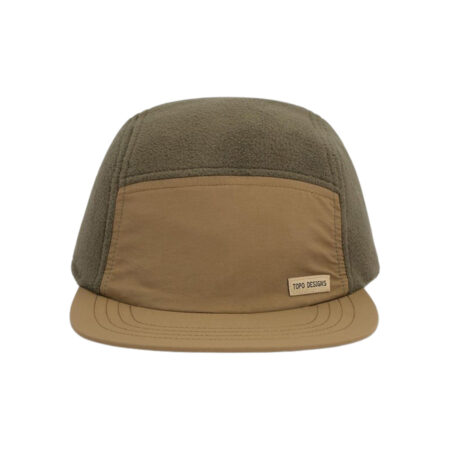 TOPO Designs Full Dome Fleece Cap - Beetle/Dark Khaki