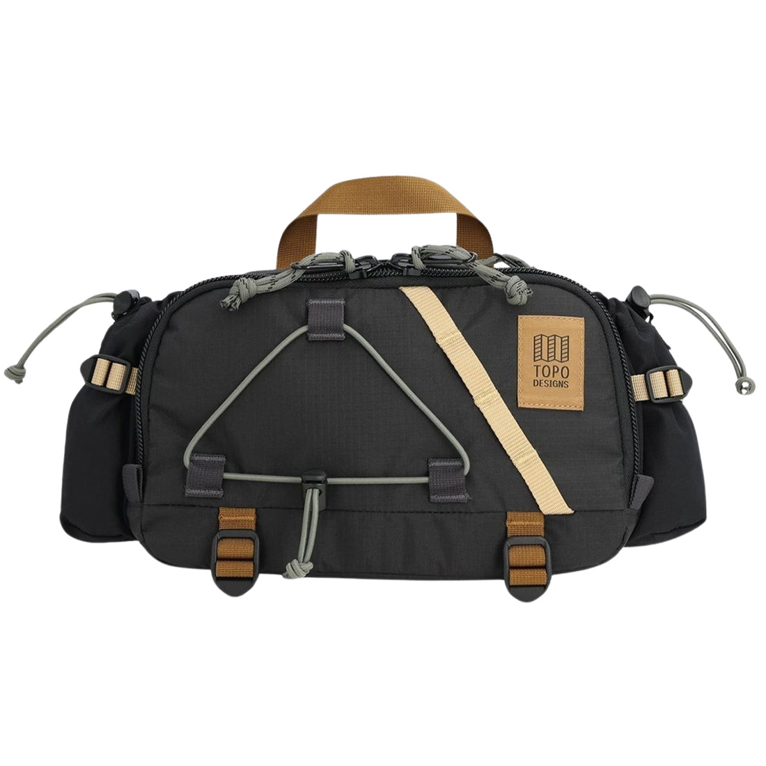 TOPO Designs Mountain Hydro Hip Pack - Black/Neutral