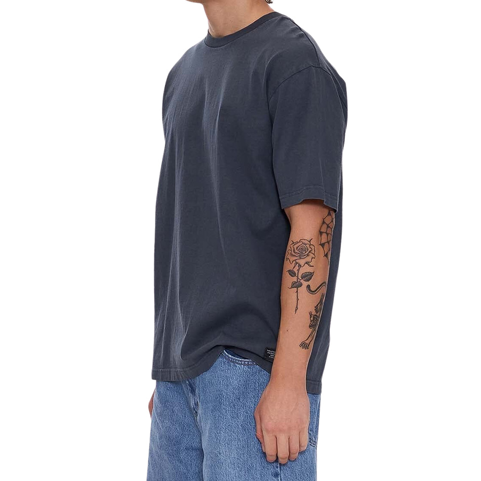 Thrills Military Oversize Fit Tee - Ebony