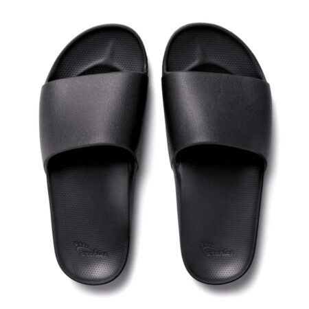 Archies Arch Support Slides - Classic - Black