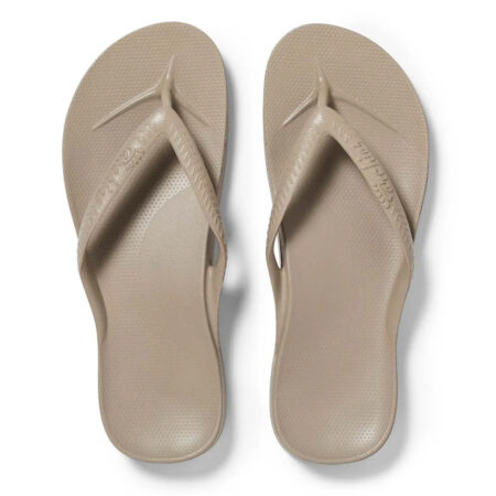 Archies Arch Support Thongs - Classic - Taupe