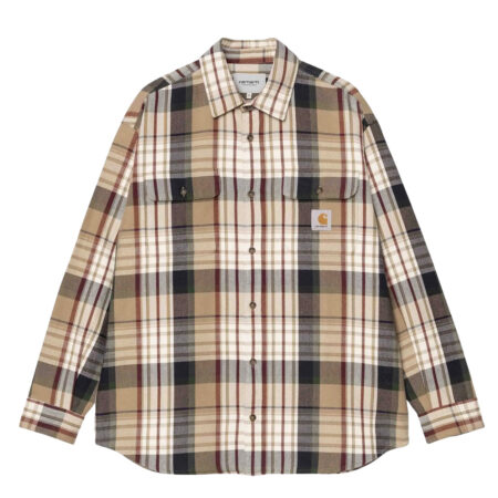 Carhartt L/S Tamblyn Shirt - Tamblyn Check/Leather