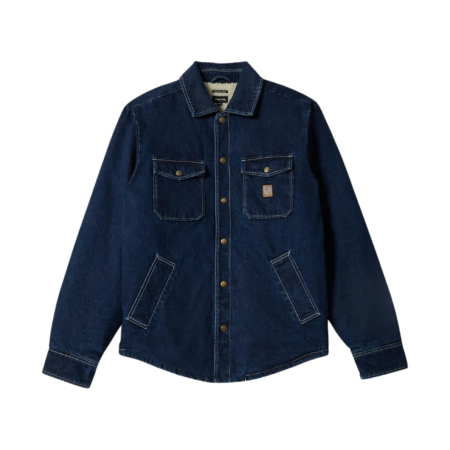 Brixton Durham Lined Jacket - Medium Denim Wash