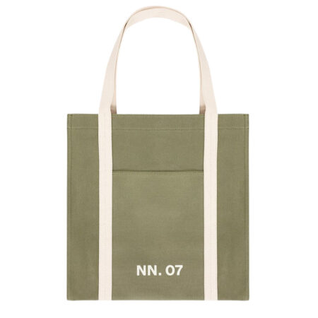 NN.07 Logo Tote Bag 8130 - Croc Green