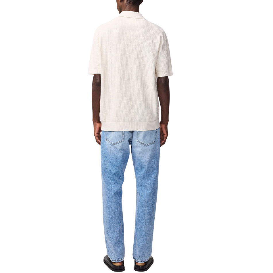 NN.07 Nolan Polo Cardigan 6695 - Ecru