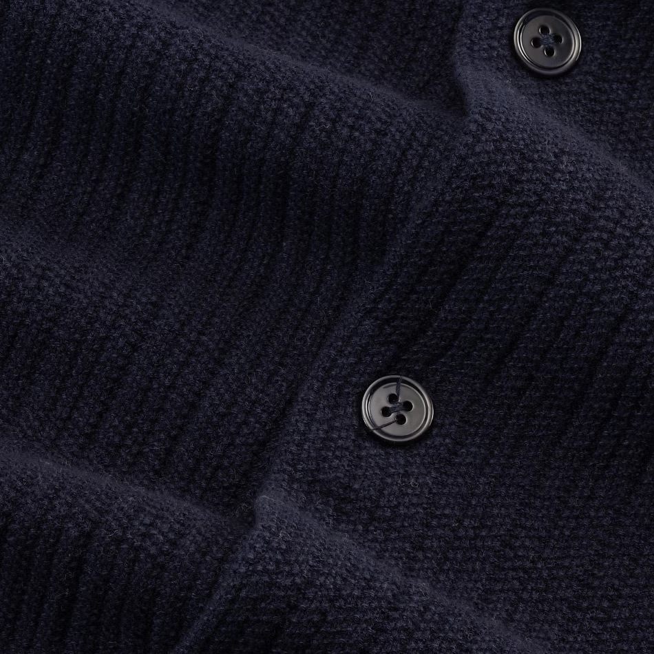NN.07 Nolan Polo Cardigan 6695 - Navy Blue