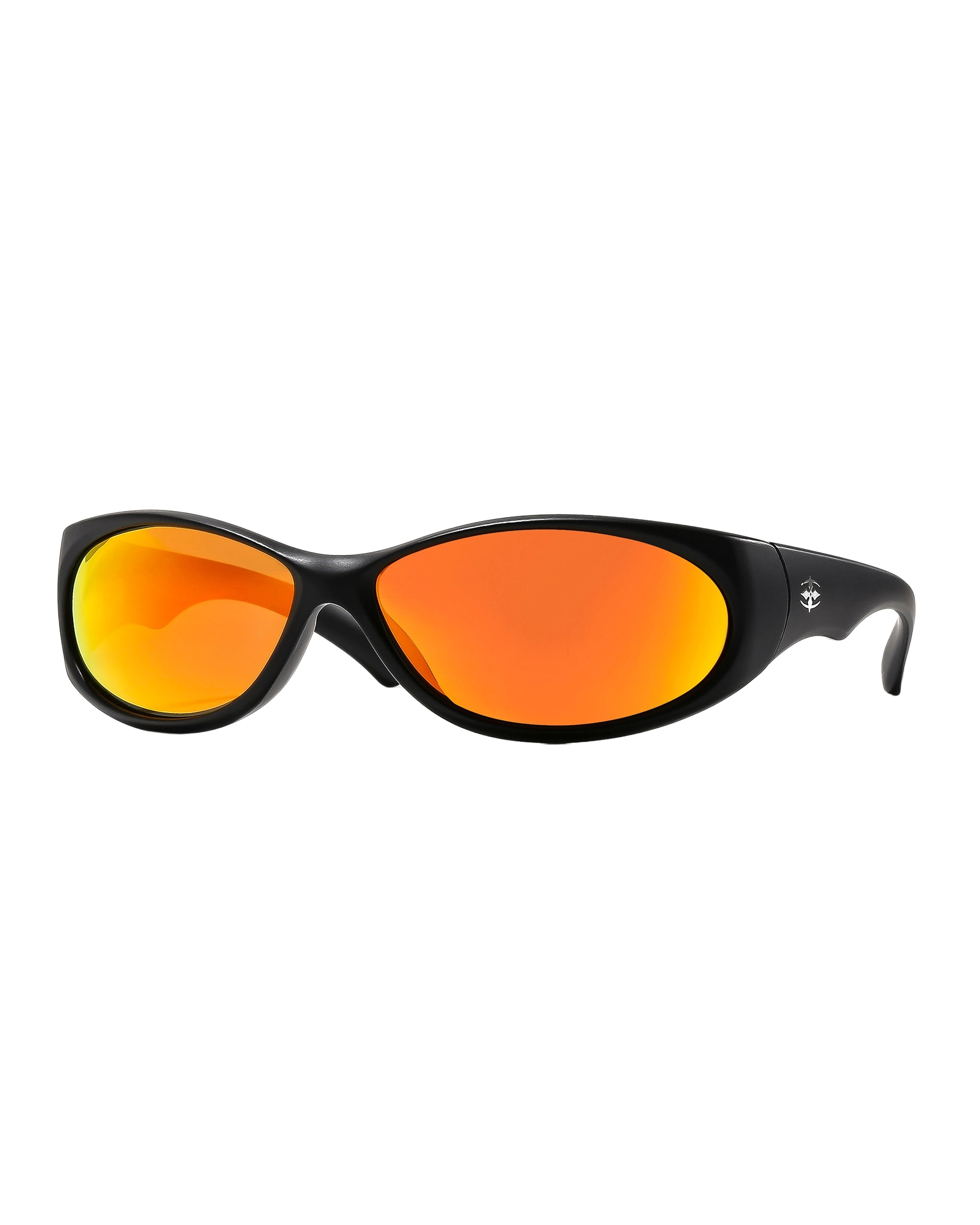 Ritual Vision Teenage Zero - Matte Black/Reflective Orange Polarised