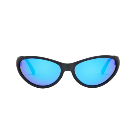 Ritual Vision Morphine - Matte Black/Blue Reflective Polarised