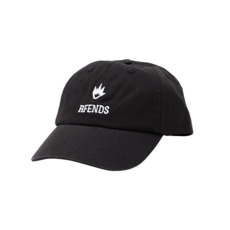Afends Burnin - Recycled Six Panel Cap - Stone Black