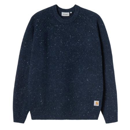 Carhartt Anglistic Sweater - Speckled/Jupiter