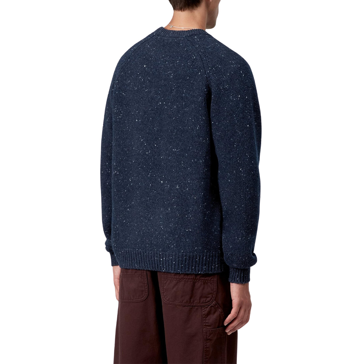 Carhartt Anglistic Sweater - Speckled/Jupiter