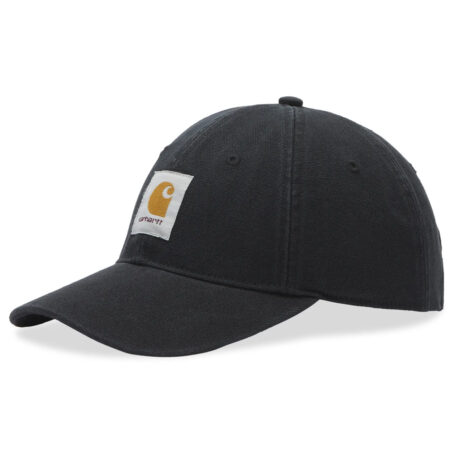 Carhartt Selby Canvas Cap - Black Stone Washed